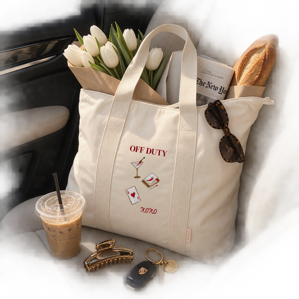 Off Duty Tote Bag | Canvas Nomad Carry-All Comfort Colors