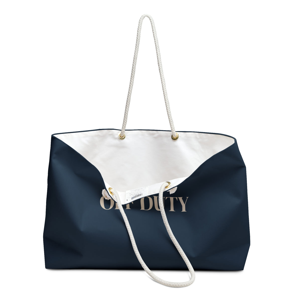 Off Duty Weekender Bag | Navy Tote